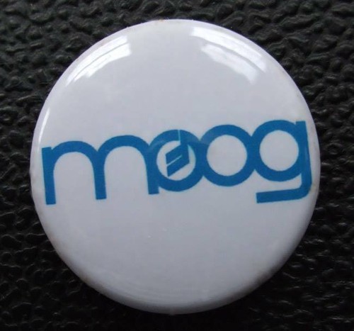 Moog logo pin buton - ,