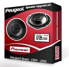 Peugeot Boxer Front Door Speakers Pioneer car speakers 300W