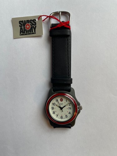 Swiss army ladies - black, pvd