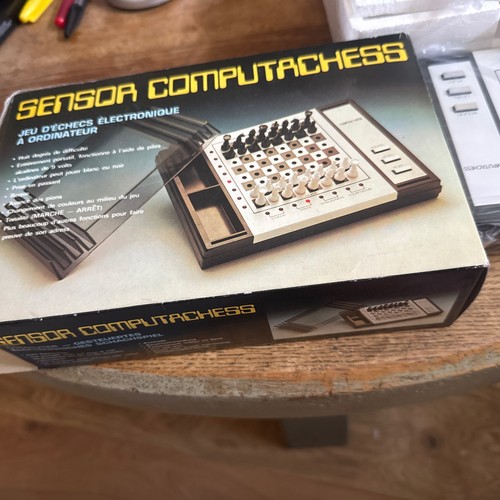 Sensor computer chess 1981 - chess,