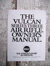 webley Vulcan Series 3 Air