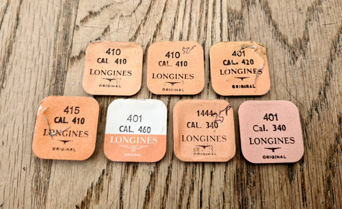 Longines movement spares - longines,