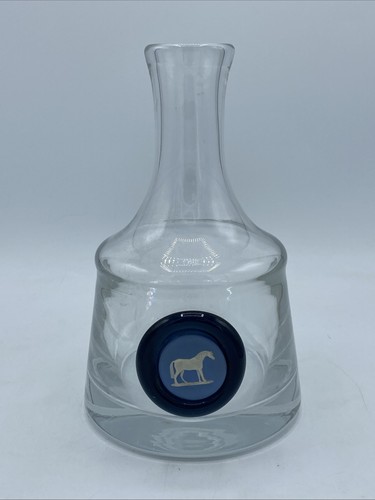 Wedgwood glass decanter blue - wedgwood,