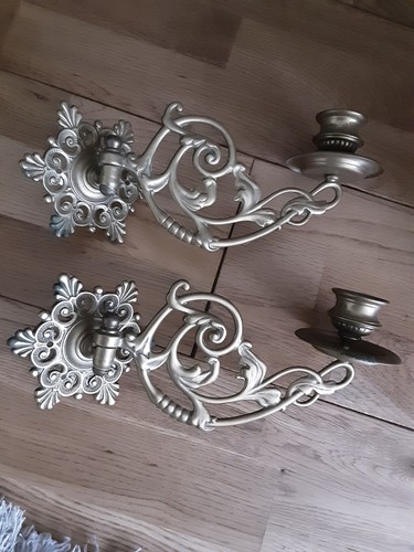 Ornate piano scones - ., pair.