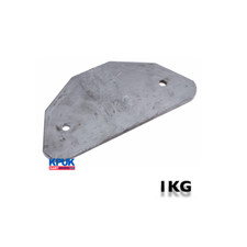 Kart 1kg Lead Weight, Pre Drilled Best Price on EBAY Brand New Kart Parts UK