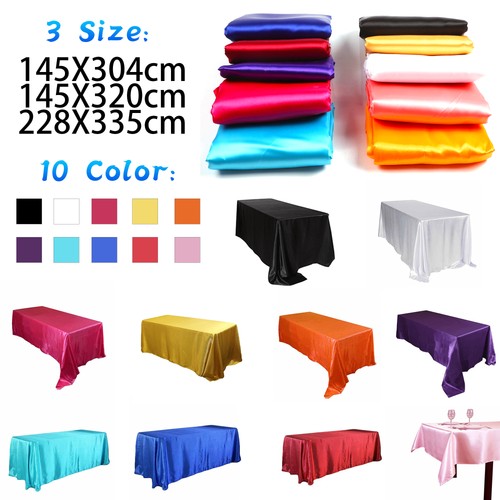 Newest satin tablecloth - satin,