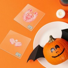  10 Pcs Tableware Pad Kitchen Place Mats Coffee Cup Brain Slices Coasters