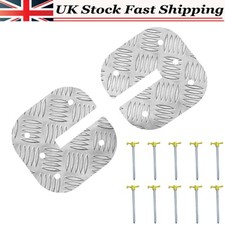 2 Set Awning Leg Plates With