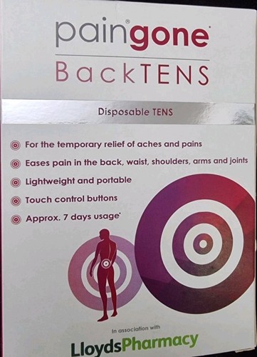 Paingone back tens - paingone, disposable
