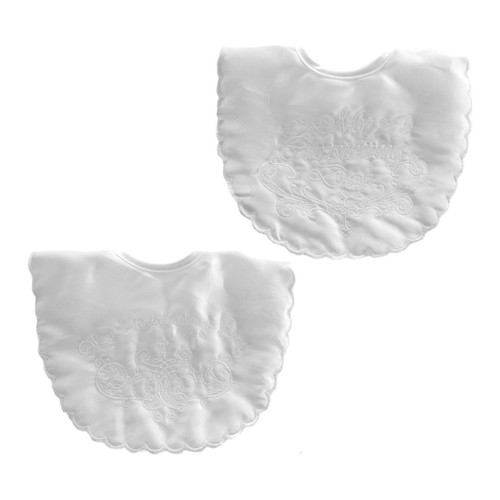 Baby christening bib pack - bib,