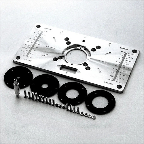 Aluminium router table insert - router,