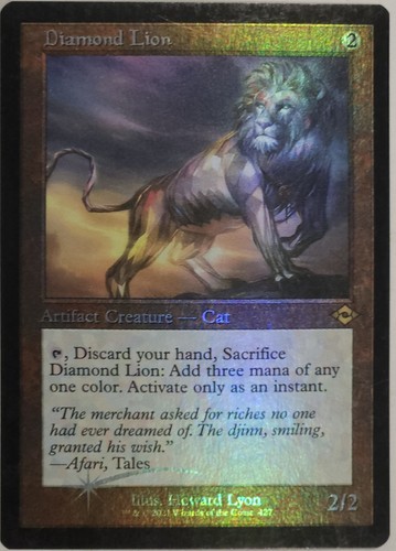 Mtg diamond lion - diamond,