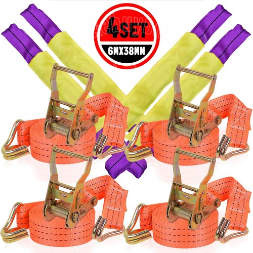 Wheel ratchet strap - 4x,