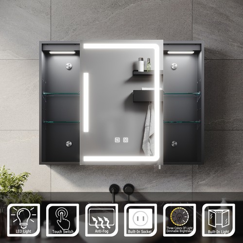 Bathroom mirror cabinet - bathroom,