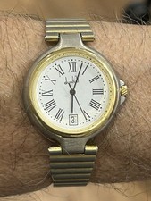 A Wonderful Watch “DUNHILL” Gold & Silver, Bracelet, New Battery, Work & K-Time