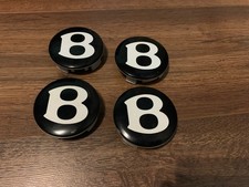 Bentley GENUINE Alloy Wheel Centre Cap Hub x4 For Continental Flying Spur 68mm 