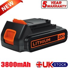 For Black & Decker BL2018 18V 3.8Ah Lithium Battery LBXR20 BL1518 LCS1620 LBX20