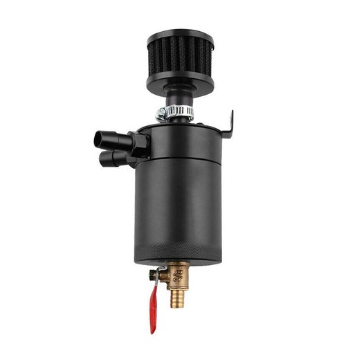Oil catch breather can baffled - oil,