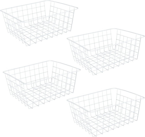 4pcs white metal - white,
