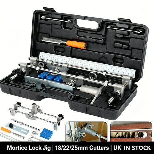 Mortice door lock - lock, jig