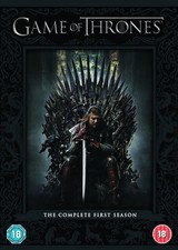 Game of Thrones: The Complete First Season DVD (2012) Sean Bean cert 18 5 discs