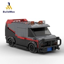 GMC The A-Team Van MOC