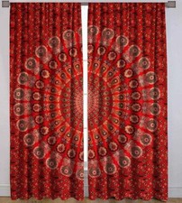 Indian Mandala Curtains Hippie