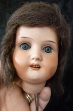 HEUBACH 250 ANTIQUE  BISQUE DOLL HEAD,  1900s, DOLL HOSPITAL SPARES