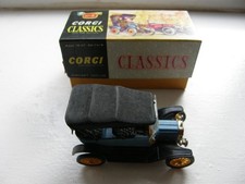 Corgi Classics #9013 1915 Ford Model T Near Mint 1960's w' Original Box + Insert