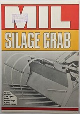Vintage Mil Silage Grab Single Sheet Brochure, 1977