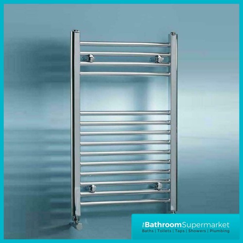 300mm chrome radiator straight - 300mm,