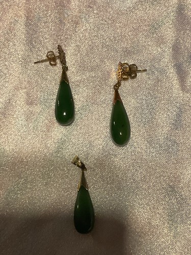 Gorgeous jade earrings - gorgeous,