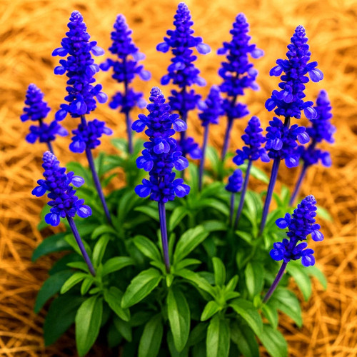 200 blue sage seeds mosquito - blue,