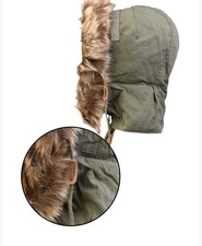 OD Fur Hood for M51 Shell
