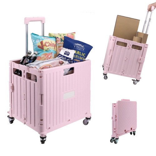 Pink folding hand - pink, dolly