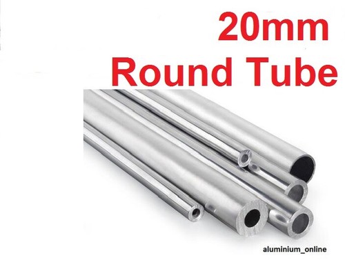 Aluminium round tube 20mm 2 - 20mm,,