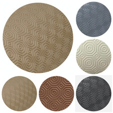 ROUND Table Protector Heat Resistant Grey, Cream, Beige, Brown