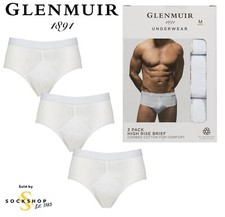 Mens Briefs Cotton High Rise