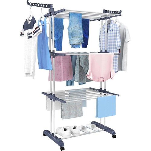 Tier clothes airer foldable - tier,