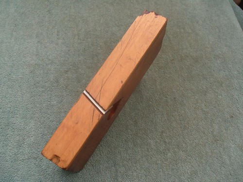 Boxwood soled rebate plane - , by