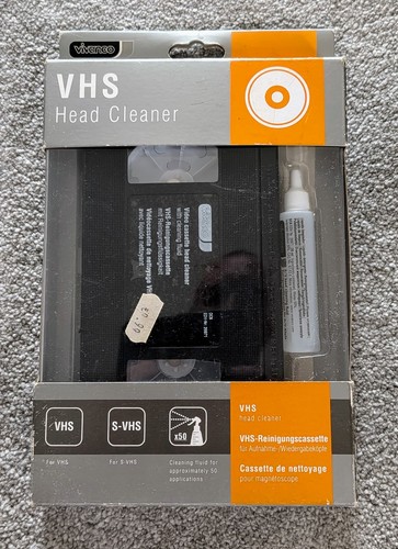 Vhs head cleaner tape - vhs, tape/cassette