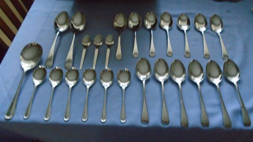 Sets dessert spoons vintage - dessert,