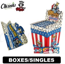 Monkey King Pop Corn King Size Slim Rolling Papers & Tips Touch & Smell Combi