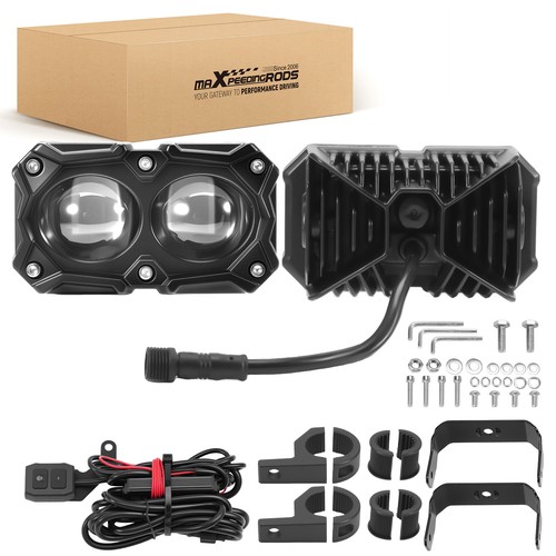Led motorcycle spotlights - 2x,