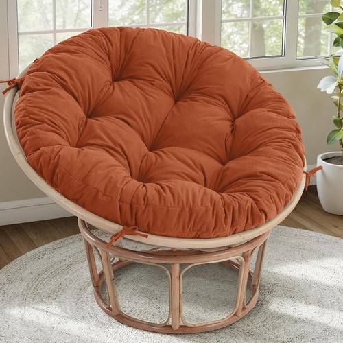 Luxurious orange papasan - orange,
