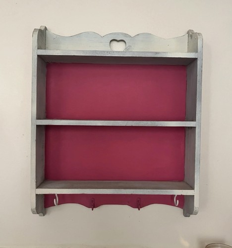 Shabby chic shelving unit - shabby,
