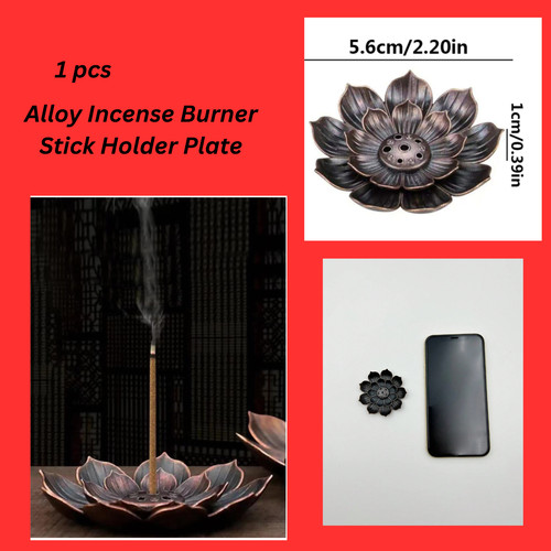 Alloy incense burner stick - alloy,