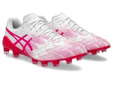 ASICS DS LIGHT X-FLY 5 LIMITED 1101A068 100 White Pink Glo Soccer Cleats