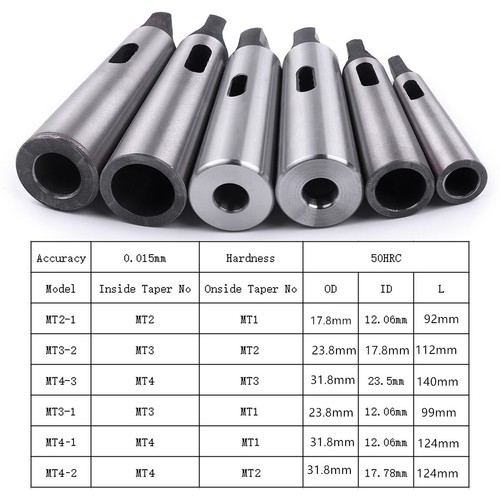Morse taper adapter - morse, mt1