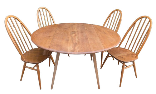 Ercol drop leaf table 4 - drop,